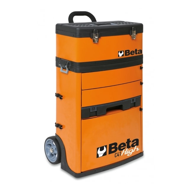 Caixa para Ferramentas com 3 Módulos e 2 Gavetas Verde Ral 6016 C41H BETA-82fa54b5-93a1-4133-b03f-07779d09ad09