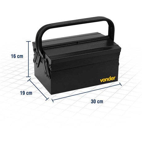 Caixa para Ferramentas Metálica com 3 Gavetas 6115301916 VONDER-1c5e8793-1e86-491c-93c3-f66e88680b42