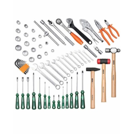 Caixa para Ferramentas Sanfonada com 5 Gavetas e 65 Peças 44952/165 TRAMONTINA PRO-25978317-f46a-49f0-9ae6-6ac24d947d05