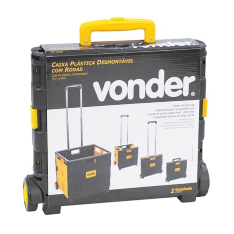 Caixa Plástica Desmontável para Ferramentas com Rodas 6105000380 VONDER-72ffa2d7-166f-403f-8612-b9f9a6b22e79