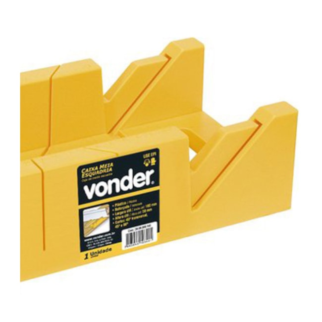 Caixa Plástica Meia Esquadria 3099300140 VONDER-0585f0b9-b7ea-40db-9041-d92c52222b87