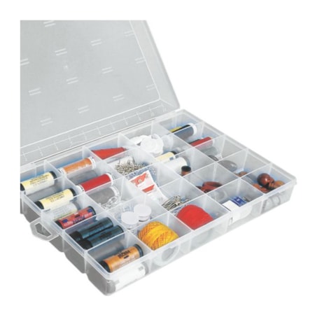 Caixa Plástica Organizadora com 25 Compartimentos Fixos UT-120 SÃO BERNARDO-b32d8399-08a6-4211-b027-483139880df8