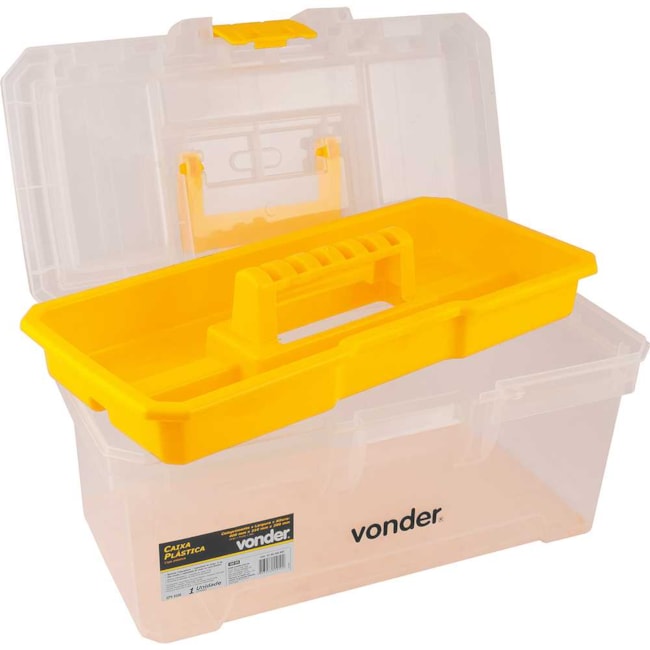 Caixa plástica para Ferramentas 16'' 400x210x200mm 6105330000 VONDER-388d0096-7b8e-4108-ab25-34a974f43a56