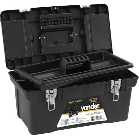 Caixa Plástica para Ferramentas 18'' CPV190 6105190000 VONDER-dab82f03-93ed-42e7-9062-9c61c1217646