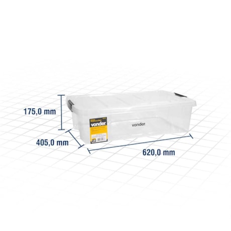 Caixa Plástica para Ferramentas CBV 020 6105000020 VONDER-186677fe-cf2b-437d-ac31-e7de33b0a565