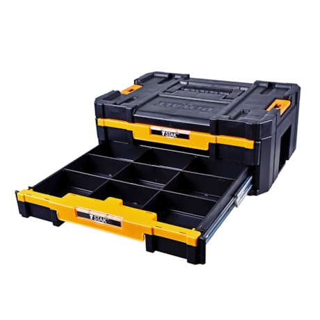 Caixa Plástica para Ferramentas com 2 Gavetas TSTAK DWST17804 DEWALT-e21891c5-0332-4d06-9311-592ee4f13f94