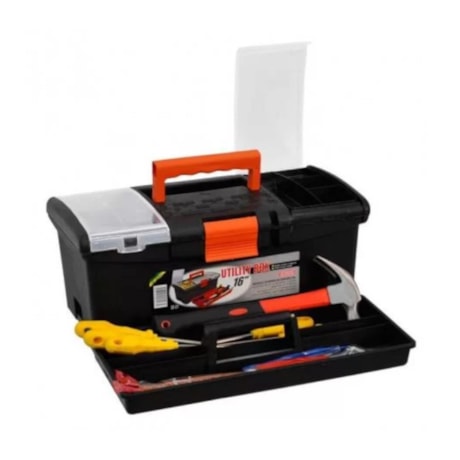 Caixa Plástica para Ferramentas com Bandeja Removível CF-27 SÃO BERNARDO-bb34594b-c09f-4605-99f8-d37bdef62248