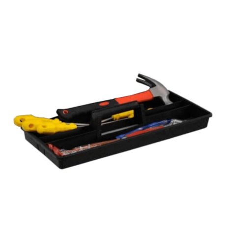 Caixa Plástica para Ferramentas com Bandeja Removível CF-27 SÃO BERNARDO-915f7b6b-17d1-40e3-afe5-083942cd3aba