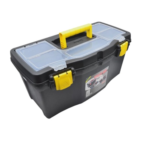 Caixa Plástica para Ferramentas com Bandeja removível CF-43 SAO BERNARDO-74116bf7-81ab-4054-a072-3a5cf0210f53