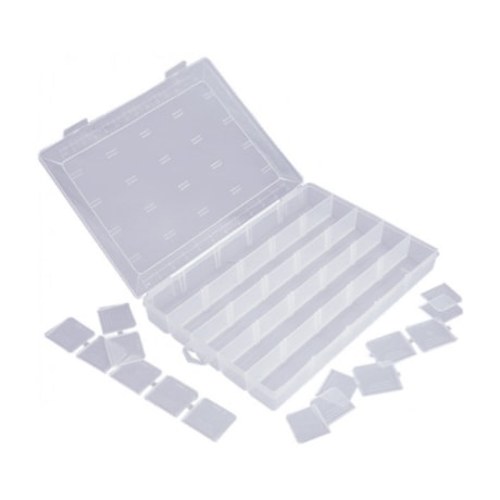 Caixa Plástica para Ferramentas com Divisórias Fixas UT-121 SÃO BERNARDO-0f42518c-6b8b-48cd-869f-4b216b57cd1f