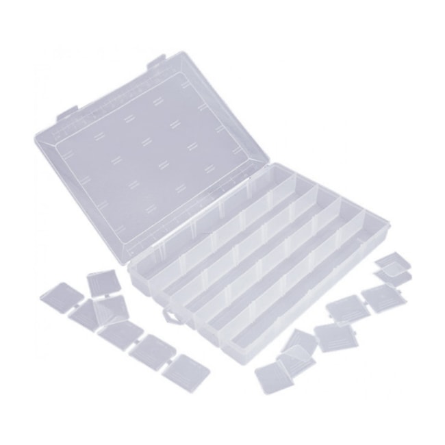 Caixa Plástica para Ferramentas com Divisórias Fixas UT-121 SÃO BERNARDO-b323abdc-afcd-4e34-8d46-ad5caa18bbe4