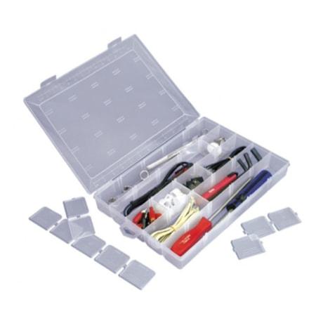 Caixa Plástica para Ferramentas com Divisórias Fixas UT-121 SÃO BERNARDO-972965af-fb57-4f02-b9e4-1232e5ebdc5a