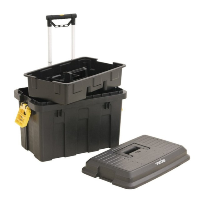 Caixa Plástica para Ferramentas com Rodas e Bandeja Removível CRV 0200 VONDER-e0b37b6d-7773-4550-81a8-0e2630f419cc