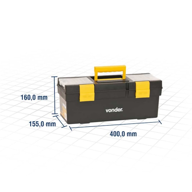 Caixa Plástica para Ferramentas CPV 0400 6105400000 VONDER-bc65dace-1f43-4b95-b34d-e095298fbf88