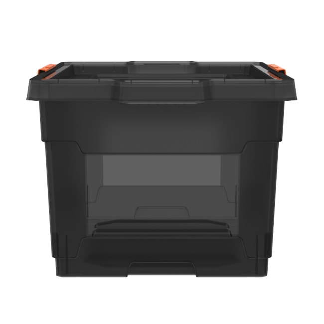 Caixa Plástica para Ferramentas Fume 60L 335x445x695mm 92555/012 TRAMONTINA MASTER-01645f6b-e6a2-4d3e-b5ae-456ac3dd75e7