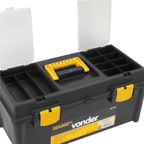 Caixa Plástica para Ferramentas VDC-4035 6107403500 VONDER-e4d98ff5-55ce-4c58-804e-cd6948470b41