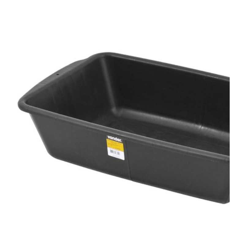 Caixa Plástica para Massa Preta 20L 3315002954 NOVE54 - Anhanguera