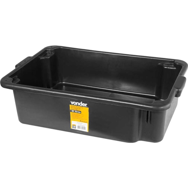 Caixa plástica para Massa 40 Litros 3315400000 VONDER-7593df3c-dad2-4a72-b071-88e7b6e9c00f