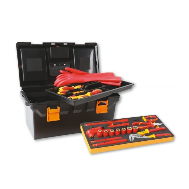 Caixa Plástico Isolada 1000v 32 Ferramentas Isoladas para Carros Hibridos 2115P L-MQ32 BETA-5e9eaca4-11f4-4ee6-922b-83f556170dc9