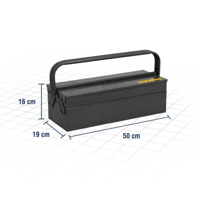 Caixa Sanfonada para Ferramentas com 3 Gavetas 6115502017 VONDER-0cf21640-2258-4b30-9cf5-b8a647fcfaba