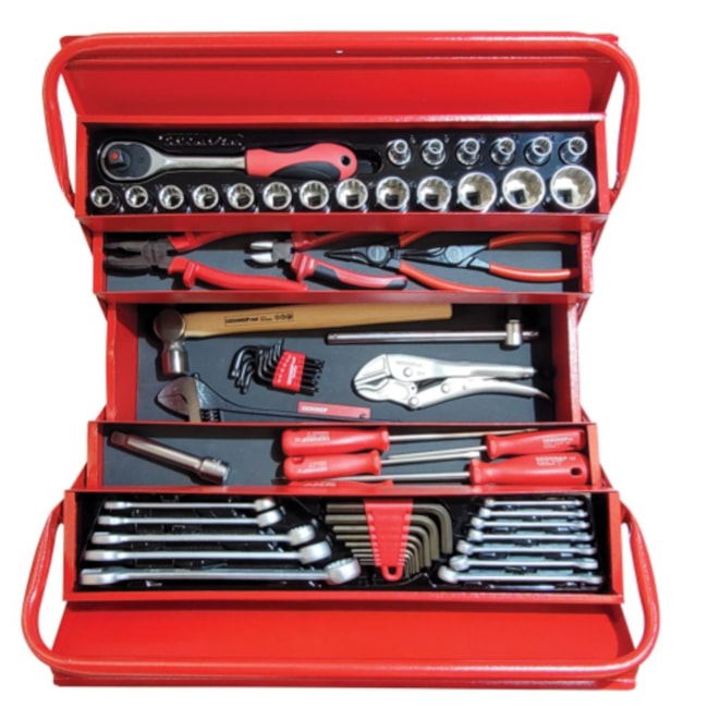 Caixa Sanfonada para Ferramentas com 5 Gavetas e 64 Peças R21600064 GEDORE RED-96394947-7143-4b73-98fb-50761e27211d