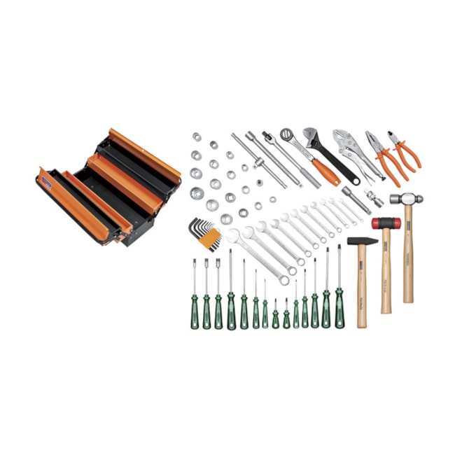 Caixa Sanfonada para Ferramentas com 5 Gavetas e 65 Peças 44952065 TRAMONTINA PRO-6c9c031c-3442-4caa-b269-32ce7fe10353
