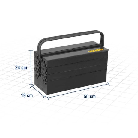 Caixa Sanfonada para Ferramentas com 7 Gavetas 6115502026 VONDER-836fa83c-6082-4c28-91d6-8b5b42e09458
