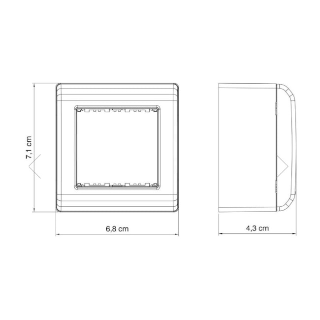 Caixa Tampa com 2 Postos Branco 57303/002 TRAMONTINA ELETRIK-af66cfc0-3a77-4cd7-a2b8-b0406bbc0e5a
