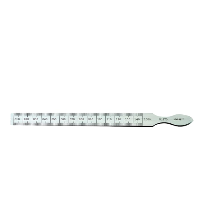 Calibrador Afilado Capacidade de 0,3-4,0mm / 0,010-0,150