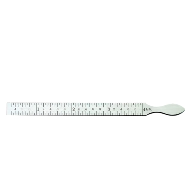 Calibrador Afilado Capacidade de 0,3-4,0mm / 0,010-0,150