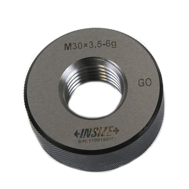 Calibrador Anel Rosca M30 x 3.50 6G GO 4120-30 INSIZE-7ec68574-6b56-4e3e-b5fc-b5f090ada562