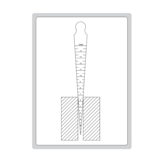 Calibrador de Folga Unha 4833-1 IN-SIZE-1f3bb068-353b-42e0-b03f-13cb889d0702