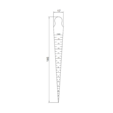 Calibrador de Folga Unha 4833-1 IN-SIZE-1af74ab8-49c2-4661-aa44-e60aa619b768