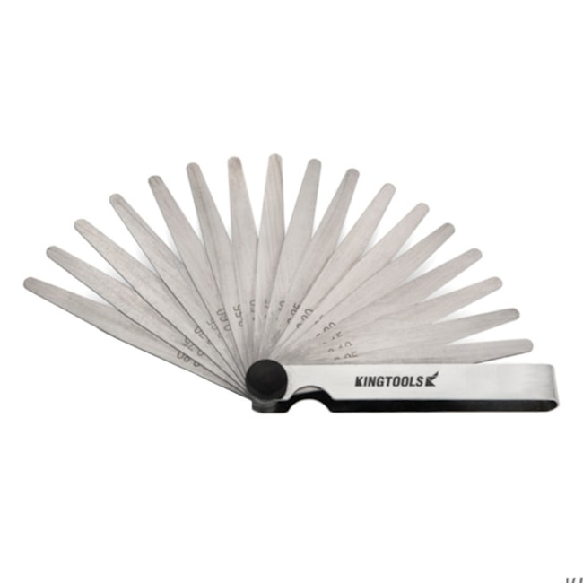 Calibre de Folga 0,02 a 1mm 17 Lâminas 600.020 KINGTOOLS-1ca9fefa-b375-49a0-a3e1-59d939add89d