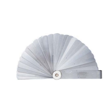 Calibre de Folga 0.04 a 1mm 75mm com 25 Peças 4601-25 INSIZE