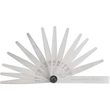 Calibre de Folga 0.05 A 1.00mm com 13 Lâminas 3595100013 VONDER-25257a72-03f8-4043-a27b-62356363ca32