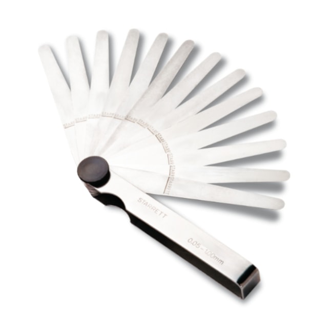 Calibre de Folga 0,05 a 1mm 13 Lâminas 76MC STARRETT-0605d71e-1d97-4b03-866d-ba80e9cdee0b