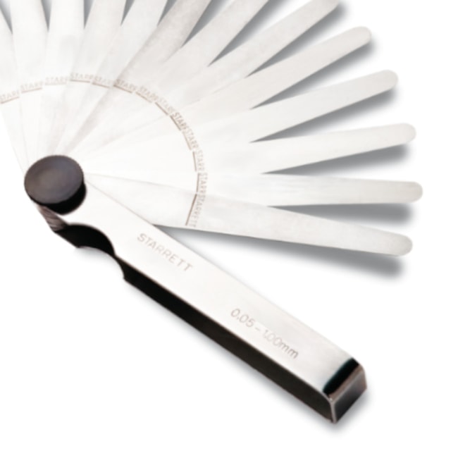 Calibre de Folga 0,05 a 1mm 20 Lâminas 66MC STARRETT-50f2ef40-cd9c-47cc-99d1-096a069d795f
