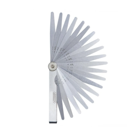 Calibre de Folga 100mm 0.02 a 1mm com 17 Peças 4602-17 IN-SIZE-53e7377c-81cf-4c3a-8523-bc850909a55c