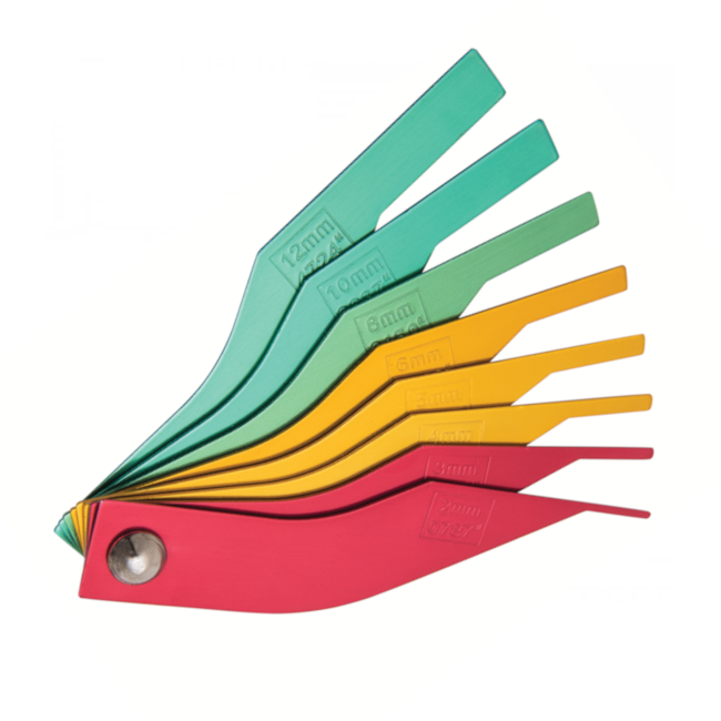 Calibre de Inspeção para Pastilhas de Freio 2.0 a 12.0mm 44061102 TRAMONTINA PRO-01f1b3f3-e87f-4247-9e7c-56d811ffd05c