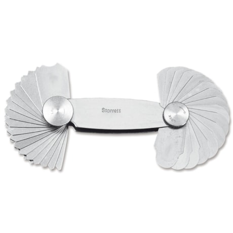 Calibre de Raio 1 a 7mm 34 Lâminas 178MA STARRETT-a6b9edfe-441a-4318-8741-ffa9064f8f8b