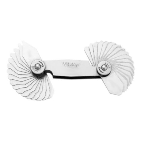 Calibre de Raio 1 a 7mm 34 Lâminas 186-105 MITUTOYO-50621af0-4b2d-49d3-bb2a-62c93e9ec7b6