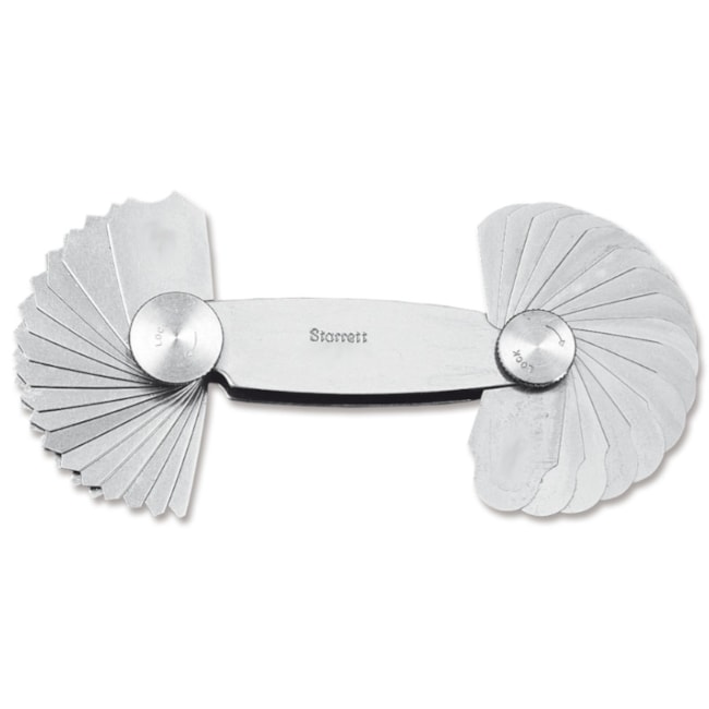 Calibre de Raio 7,5 a 15mm 32 Lâminas 178MB STARRETT-81ea1211-fb73-4fc3-8ebc-90be3e686f6b