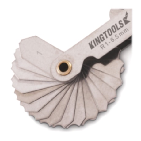 Calibre de Raios Côncavos e Convexos 1 a 6,50mm 600.000 KINGTOOLS-262fed81-f2de-4dfa-89bd-98e1676f017a