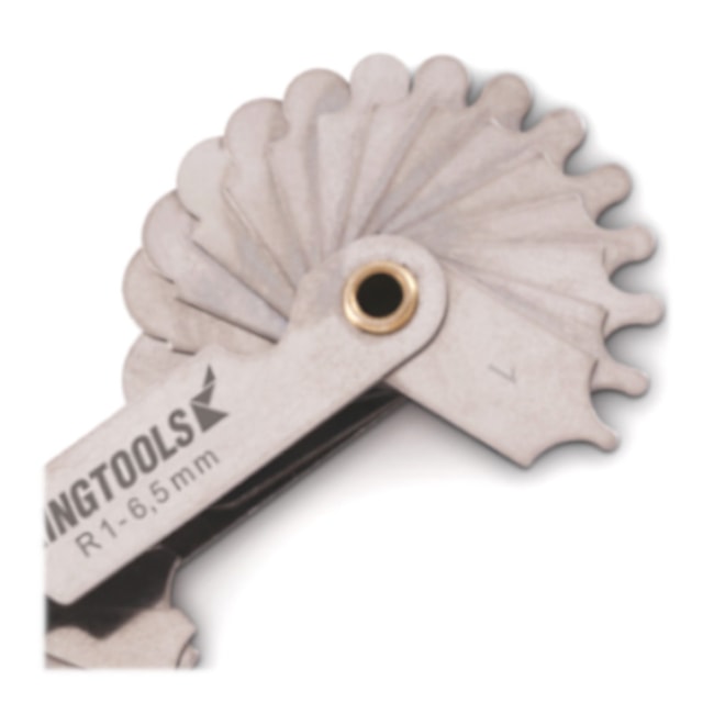 Calibre de Raios Côncavos e Convexos 1 a 6,50mm 600.000 KINGTOOLS-b34c7ceb-5c64-4f74-9dfc-42152ca23ccd