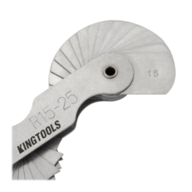 Calibre de Raios Côncavos e Convexos 15 a 25mm 600.002 KINGTOOLS-99b05c44-fc2c-4d14-8f60-0af1ed7bf342