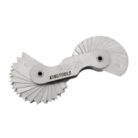 Calibre de Raios Côncavos e Convexos 15 a 25mm 600.002 KINGTOOLS