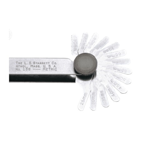 Calibre de Rosca 0,25 a 2,50mm 28 Lâminas 156M STARRETT-08b4bc79-cf91-419b-88f5-0b06360dfc18