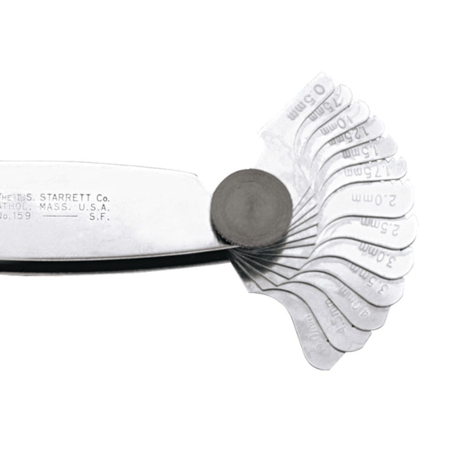 Calibre de Rosca 1 a 11,5mm 22 Lâminas 159M STARRETT-11be7b26-5775-4c2b-9cc8-9b8bfc75063a