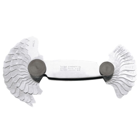 Calibre de Rosca 1 a 11,5mm 22 Lâminas 159M STARRETT-6b9be73a-9309-4699-8164-2beefe59c04d